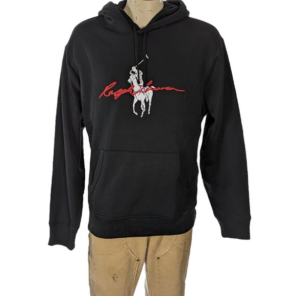 Polo Ralph Lauren Polo Player Hooded Sweatshirt Sz XL NWT $125 - Picture 1 of 5